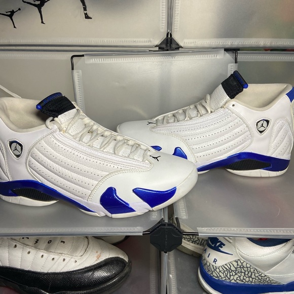 Jordan 14 hyper Royal size 10.5 retro with original box - Picture 1 of 7